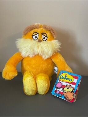 Dr. Seuss Lorax Plush Toy - Aurora - NWT